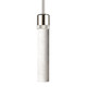 Zigrina One Light Pendant in Polished Nickel (360-P11707-E26-PN-G9)