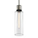 Zigrina One Light Pendant in Polished Nickel (360-P11707-E26-PN-K-SBB-G15)