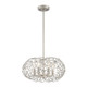 Zeev Lighting - P30039-6-SN - Six Light Pendant - Helios - Satin Nickel