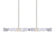 Mamadim LED Linear Pendant in Polished Nickel (360-PL11339-LED-49-3x3-PN)