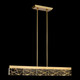 Lucus LED Linear Pendant in Aged Brass (360-PL11501-LED-43-AGB)