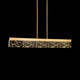 Lucus LED Linear Pendant in Aged Brass (360-PL11501-LED-43-AGB)