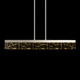Lucus LED Linear Pendant in Polished Nickel (360-PL11503-LED-43-PN)