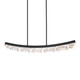 Arcus LED Linear Pendant in Satin Brushed Black (360-PL11620-LED-56-SBB)