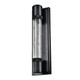 Zigrina LED Wall Sconce in Satin Brushed Black (360-WS11724-LED-1-SBB-G5)