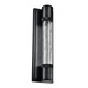 Zigrina LED Wall Sconce in Satin Brushed Black (360-WS11724-LED-1-SBB-G5)