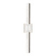 Zigrina LED Wall Sconce in Matte White (360-WS11751-E26-2-MW-G9)