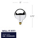 Half Light Bulb (712356)