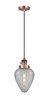 Innovations - 201CSW-AC-G165-LED - LED Mini Pendant - Franklin Restoration - Antique Copper