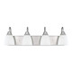 Capital Lighting - 115141BN-337 - Four Light Vanity - Trenton - Brushed Nickel