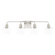 Capital Lighting - 120041BN-426 - Four Light Vanity - Tanner - Brushed Nickel