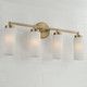 Alyssa Four Light Vanity (151741)
