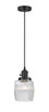 Innovations - 201CSW-BK-G302-LED - LED Mini Pendant - Franklin Restoration - Matte Black