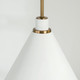 manufacturer_finish:Aged Brass and White|manufacturer_glass:White Metal Shade with White Interior