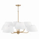 Welsley Eight Light Chandelier (450481)