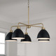 Ross Five Light Chandelier (452051)