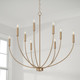 Ansley Nine Light Chandelier (452191)