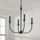 Decklan Four Light Chandelier (452341)