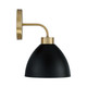 manufacturer_finish:Aged Brass and Black|manufacturer_glass:Matte Black Metal Shade with White Interior