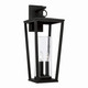Capital Lighting - 948131BK - Three Light Outdoor Wall Lantern - Elliott - Black