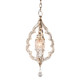 Corbett Lighting - 161-41-WSL - One Light Pendant - Bijoux - Warm Silver Leaf