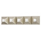 Corbett Lighting - 325-05-SL - Five Light Bath And Vanity - Max - Silver Leaf