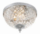 Ceiling Mount Two Light Flush Mount (117-10-CH)