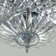 Ceiling Mount Three Light Flush Mount (117-12-CH)