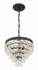 Calypso Three Light Mini Chandelier (130-MK)