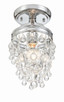 Calypso One Light Semi Flush Mount (131-CH_CEILING)