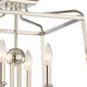 Sylvan Four Light Semi Flush Mount (2243-PN_NOSHADE)