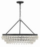Calypso Six Light Chandelier (275-MK)