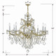 Maria Theresa Nine Light Chandelier (4409-GD-CL-S)