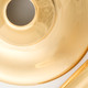 Maria Theresa Three Light Semi Flush Mount (4430-GD-CL-SAQ)
