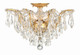 Filmore Five Light Flush Mount (4457-GA-CL-MWP)