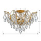 Filmore Five Light Flush Mount (4457-GA-CL-SAQ)