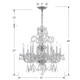 Traditional Crystal Eight Light Chandelier (5008-CH-CL-SAQ)