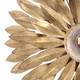 Broche One Light Flush Mount in Antique Gold (60-500-GA_CEILING)