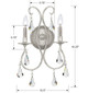 Ashton Two Light Wall Sconce (5012-OS-CL-MWP)