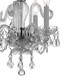 Traditional Crystal Three Light Mini Chandelier (5044-CH-CL-I)