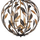 Broche Four Light Mini Chandelier (504-EB-GA)
