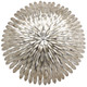 Broche Six Light Flush Mount (507-SA)