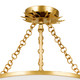 Broche Three Light Semi Flush Mount (513-GA_CEILING)