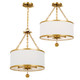 Broche Three Light Semi Flush Mount (513-GA_CEILING)