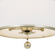 Broche Three Light Chandelier (513-SA)