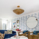Broche Eight Light Chandelier (519-GA)