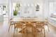 Broche Five Light Chandelier in Matte White (60-537-MT)
