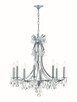 Crystorama - 5938-CH-CL-S - Eight Light Chandelier - Cedar - Polished Chrome