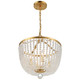 Rylee Four Light Chandelier (604-GA)