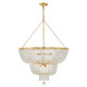 Rylee 12 Light Chandelier (612-GA)